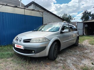 2007 Renault Megane II Рестайлинг, серебристый, 450000 рублей, вид 1