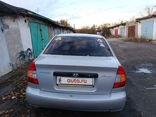 2004 Hyundai Accent ТагАЗ II, серебристый, 470000 рублей, вид 3