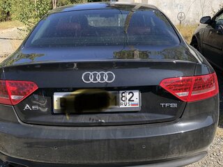 2010 Audi A5 I (8T), чёрный, 1350000 рублей, вид 3