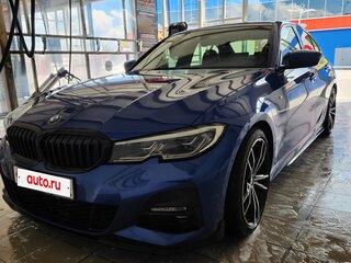 2019 BMW 3 серии 320d VII (G2x), синий, 3990000 рублей, вид 2