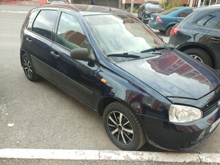 2009 Lada (ВАЗ) Kalina I, синий, 255000 рублей, вид 2