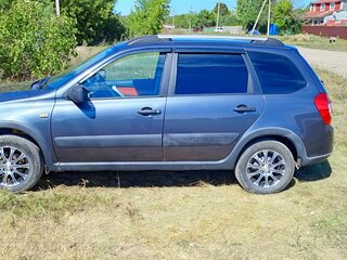 2017 Lada (ВАЗ) Kalina Cross II, серебристый, 600000 рублей, вид 4