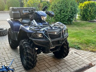 2011 Suzuki KingQuad 750, синий, 780000 рублей, вид 2