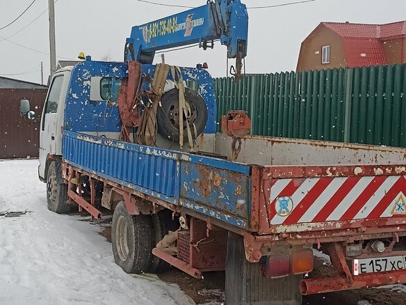 1998 Isuzu Elf (N-series), белый, 1770000 рублей - вид 1