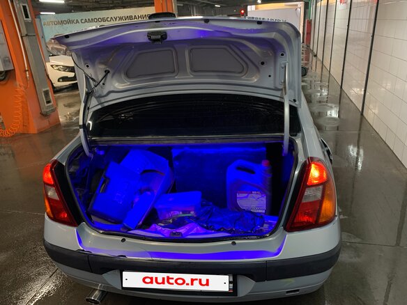 2003 Renault Symbol I Рестайлинг, серый, 300000 рублей - вид 14