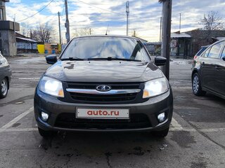 2015 Lada (ВАЗ) Granta I, коричневый, 700000 рублей, вид 2