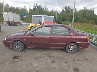 2006 Kia Spectra I Рестайлинг 2, красный, 320000 рублей, вид 2