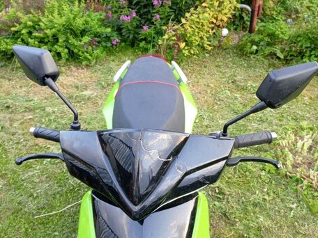 2018 Yamaha Aerox 50, зелёный, 40000 рублей, вид 5