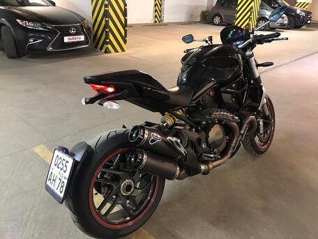 2014 Ducati Monster 1200, чёрный, 800000 рублей, вид 2