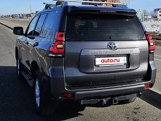 2019 Toyota Land Cruiser Prado 150 Series Рестайлинг 2, серый, 4600000 рублей, вид 5