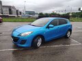 2009 Mazda 3 II (BL), голубой, 930000 рублей