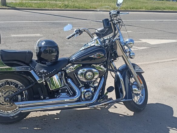 2015 Harley-Davidson Heritage, чёрный, 1146215 рублей