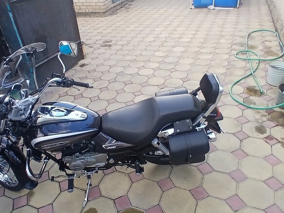 2019 Bajaj Avenger, чёрный, 250000 рублей - вид 2