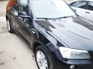 2011 BMW X3 20d xDrive II (F25), чёрный, 1380000 рублей, вид 2