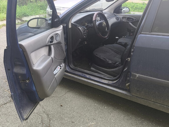 2003 Ford Focus I Рестайлинг, синий, 210000 рублей - вид 8