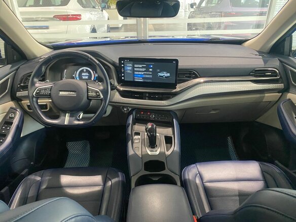 2022 Haval F7x I Рестайлинг, синий - вид 20