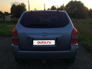 2008 Hyundai Tucson I, голубой, 790000 рублей, вид 4