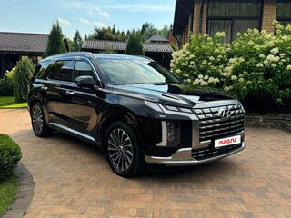 2024 Hyundai Palisade I Рестайлинг, чёрный, 5700000 рублей, вид 4
