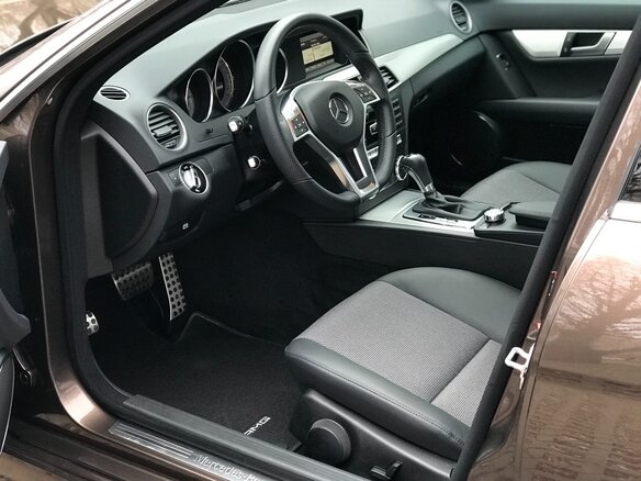 2013 Mercedes-Benz C-Класс 250 III (W204) Рестайлинг, коричневый - вид 12