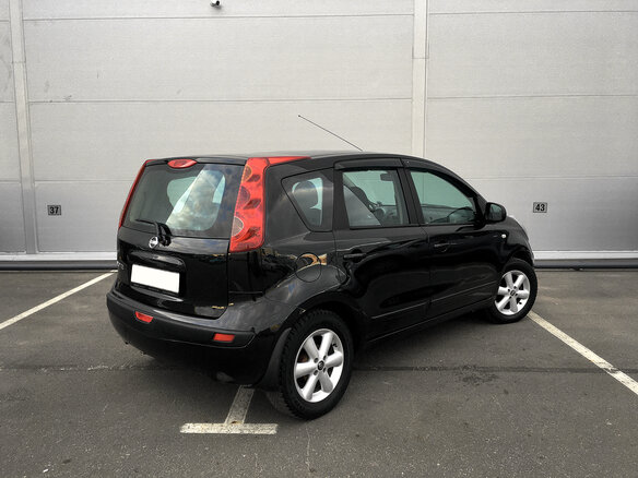 2006 Nissan Note I, чёрный - вид 2