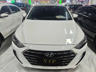 2021 Hyundai Elantra VI (AD) Рестайлинг, белый, 1400000 рублей, вид 2