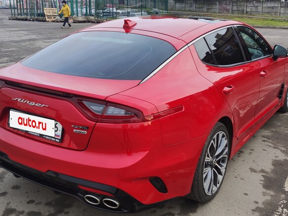 2018 Kia Stinger I, красный, 2800000 рублей - вид 8