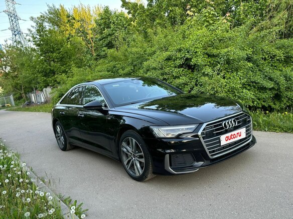 2022 Audi A6 45 TFSI V (C8), чёрный, 5699000 рублей - вид 7