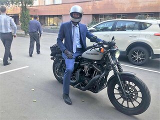 2014 Harley-Davidson Sportster 883, серый, 950000 рублей, вид 3