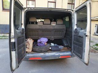 2004 Ford Tourneo, серебристый, 550000 рублей, вид 1
