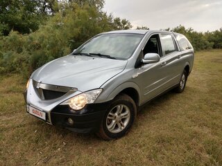 2008 SsangYong Actyon Sports I, серебристый, 580000 рублей, вид 1