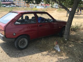 1996 ЗАЗ 1102 «Таврия» 110207, красный, 125000 рублей, вид 3