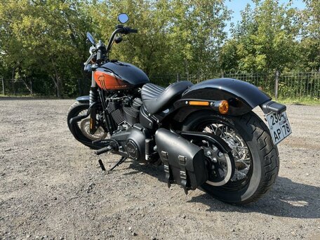 2021 Harley-Davidson Street Bob, чёрный, 1850000 рублей, вид 3