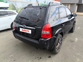 2007 Hyundai Tucson I, чёрный, 800000 рублей, вид 5