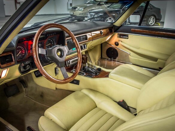 1989 Jaguar XJ I (Series 3), фиолетовый - вид 4