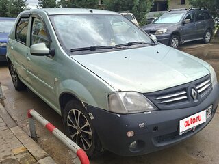 2007 Renault Logan I, зелёный, 300000 рублей, вид 2