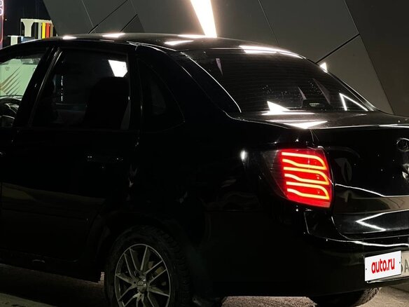 2014 Lada (ВАЗ) Granta I, чёрный, 370000 рублей