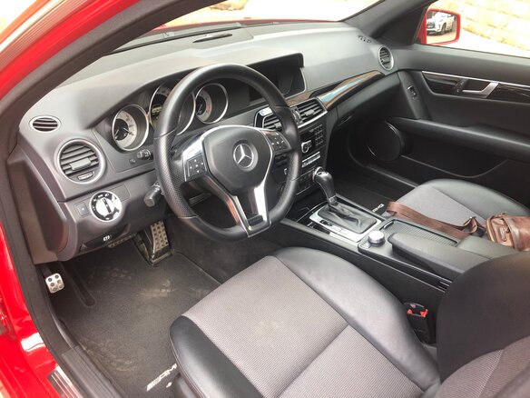 2012 Mercedes-Benz C-Класс 200 III (W204) Рестайлинг, красный - вид 5