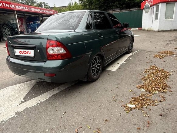 2011 Lada (ВАЗ) Priora I, зелёный - вид 5