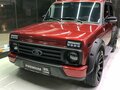 2017 Lada (ВАЗ) 2121 (4x4) Urban I Рестайлинг, красный - вид 3