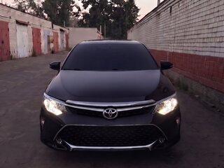 2012 Toyota Camry Japan Market VII (XV50), чёрный, 1300000 рублей, вид 2