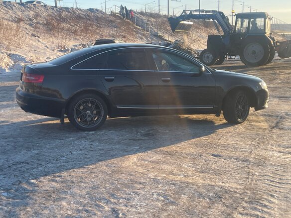 2010 Audi A6 III (C6) Рестайлинг, чёрный, 1300000 рублей - вид 1