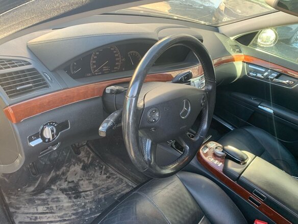 2008 Mercedes-Benz S-Класс 350 V (W221), чёрный, 1500000 рублей - вид 14