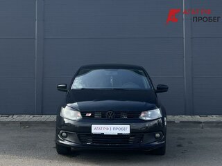 2012 Volkswagen Polo V, чёрный, 660000 рублей, вид 2