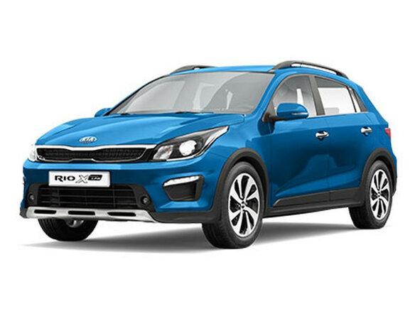 2020 Kia Rio X-Line IV, синий
