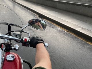 2007 Kawasaki VN900 Vulcan, красный, 450000 рублей, вид 2