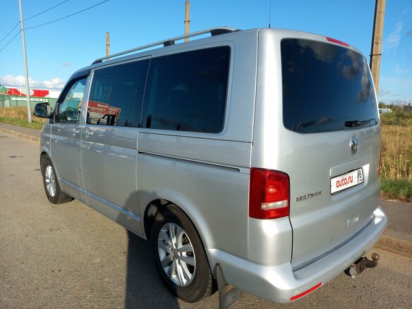 2012 Volkswagen Multivan T5 Рестайлинг, серебристый, 2850000 рублей - вид 3