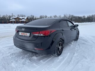 2014 Hyundai Elantra V (MD) Рестайлинг, чёрный, 1200000 рублей, вид 4