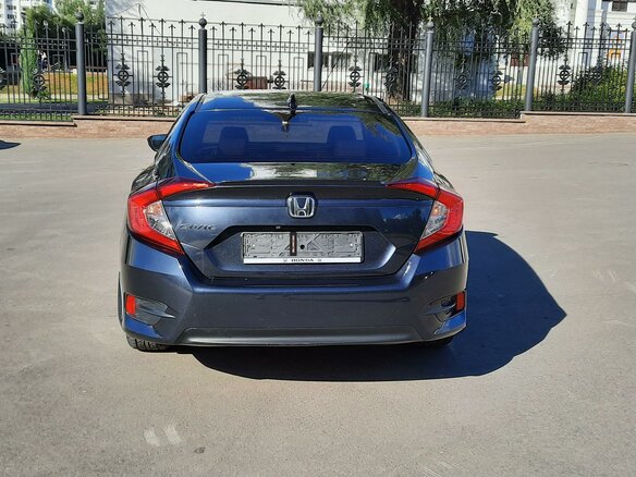 2016 Honda Civic X, синий - вид 5