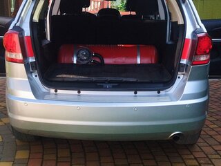 2011 Dodge Journey I Рестайлинг, серебристый, 1168907 рублей, вид 4