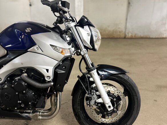 2007 Suzuki GSR 600, синий - вид 6